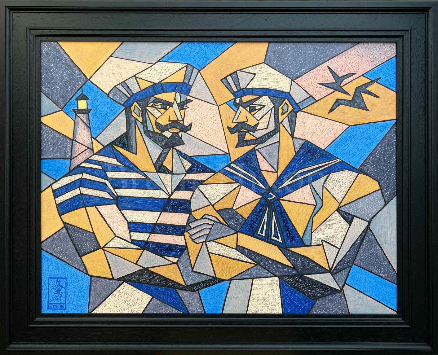 Cubist French Sailors - Sold